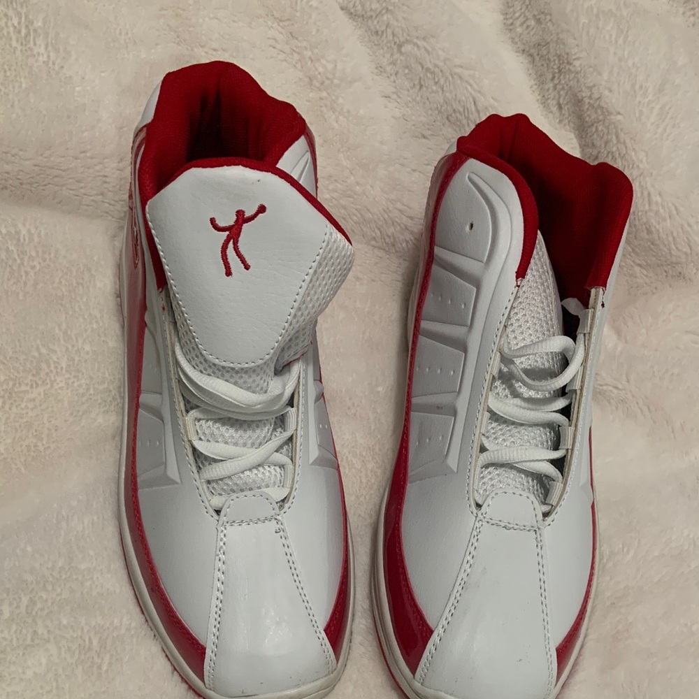 Jordan Men’s ' Sneakers in Red and White